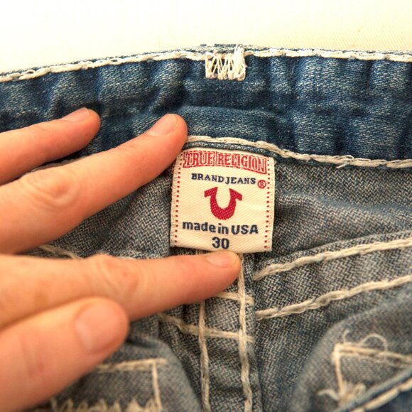 True Religion Early 2000s Big Stitch Jeans Y2K - Picture 10 of 12